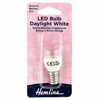 H131.M.LED Sewing Machine Bulb: LED: 220V: Screw-In 